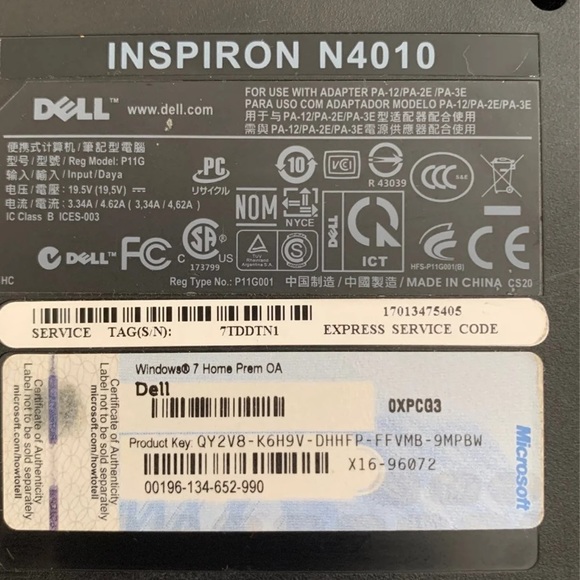 Dell Laptop - Picture 4 of 6